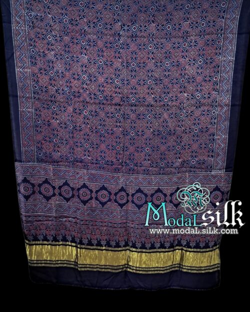 Pure Modal Silk Ajrakh Dupatta