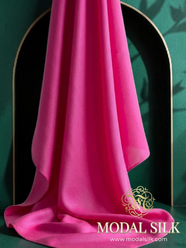 Plain Pure Modal Silk Running Fabric – Bright & Vibrant Palette (Per Meter)